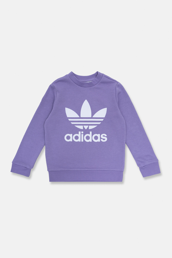 Purple Sweatshirt with logo ADIDAS Kids adidas s79152 boots Biname fmedShops Canada